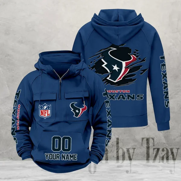 Houston Texans Fashionable Classic Street Hoodie AZVMHD1100 - Image 3