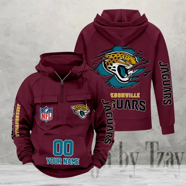Jacksonville Jaguars Fashionable Classic Street Hoodie AZVMHD1102 - Image 6