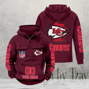 Kansas City Chiefs Fashionable Classic Street Hoodie AZVMHD1103