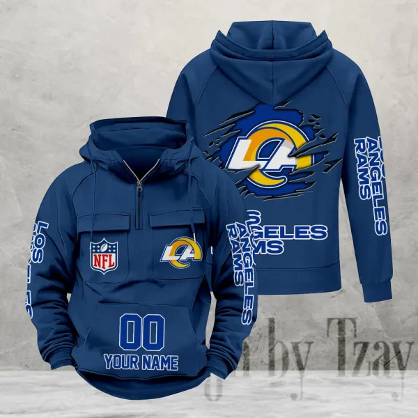 Los Angeles Rams Fashionable Classic Street Hoodie AZVMHD1106 - Image 2