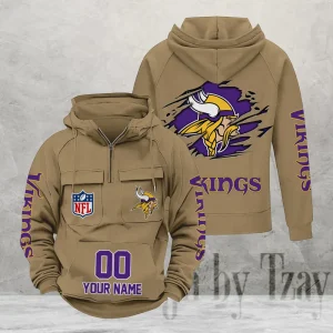 Minnesota Vikings Fashionable Classic Street Hoodie AZVMHD1108