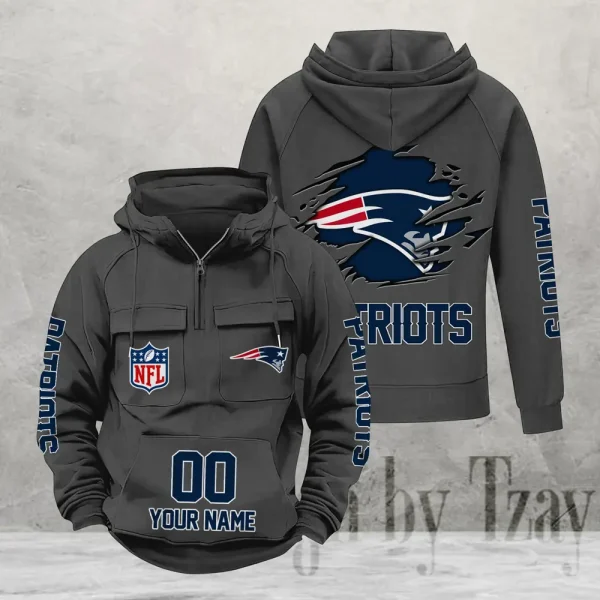 New England Patriots Fashionable Classic Street Hoodie AZVMHD1109