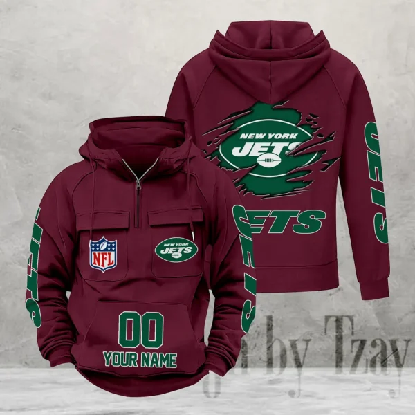 New York Jets Fashionable Classic Street Hoodie AZVMHD1112 - Image 3