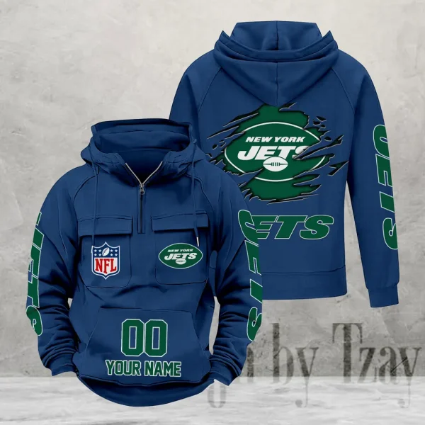 New York Jets Fashionable Classic Street Hoodie AZVMHD1112 - Image 4