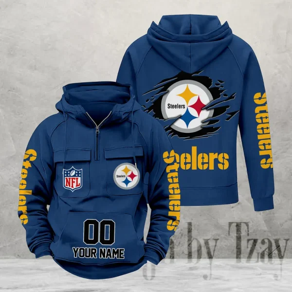 Pittsburgh Steelers Fashionable Classic Street Hoodie AZVMHD1114 - Image 3