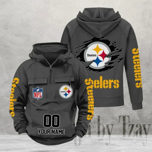 Pittsburgh Steelers Fashionable Classic Street Hoodie AZVMHD1114 - Image 6