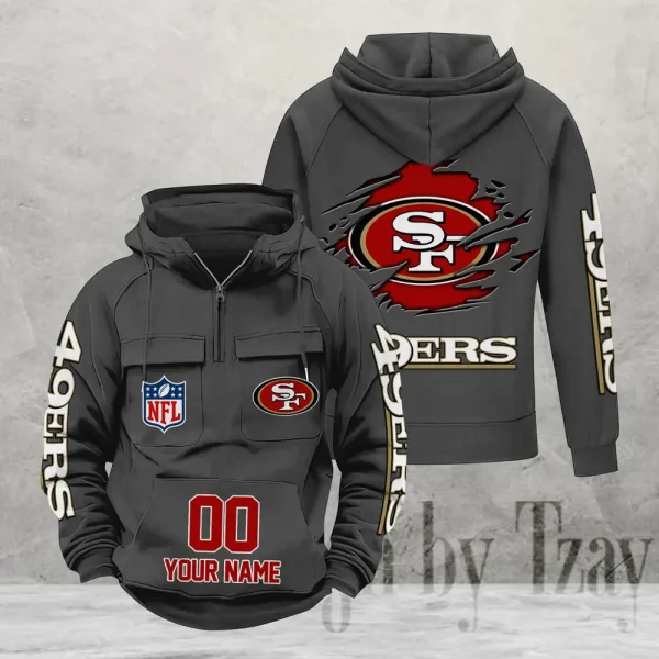 San Francisco 49ers Fashionable Classic Street Hoodie AZVMHD1115 - Image 2