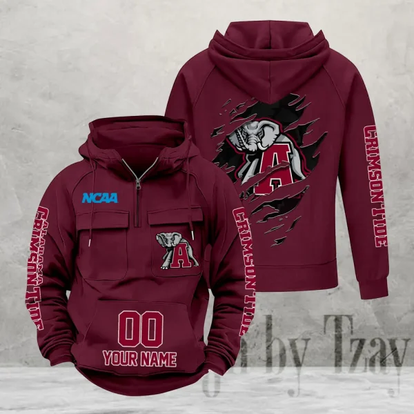 Alabama Crimson Tide Fashionable Classic Street Hoodie AZVMHD1120 - Image 2