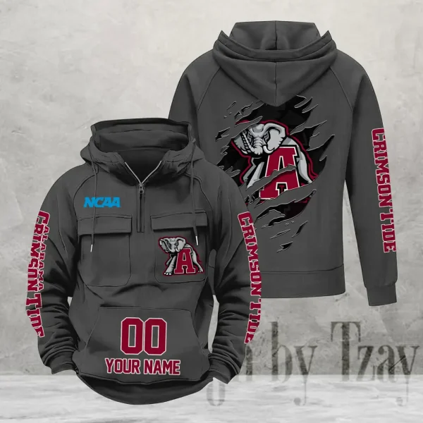 Alabama Crimson Tide Fashionable Classic Street Hoodie AZVMHD1120 - Image 6
