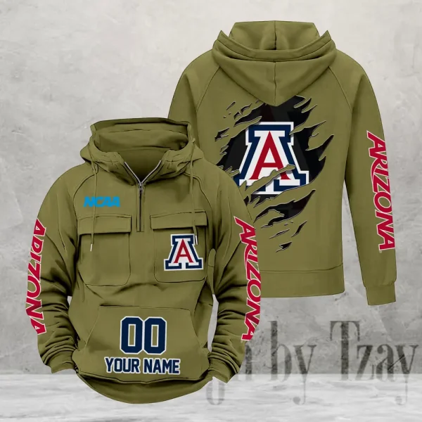 Arizona Wildcats Fashionable Classic Street Hoodie AZVMHD1122 - Image 3