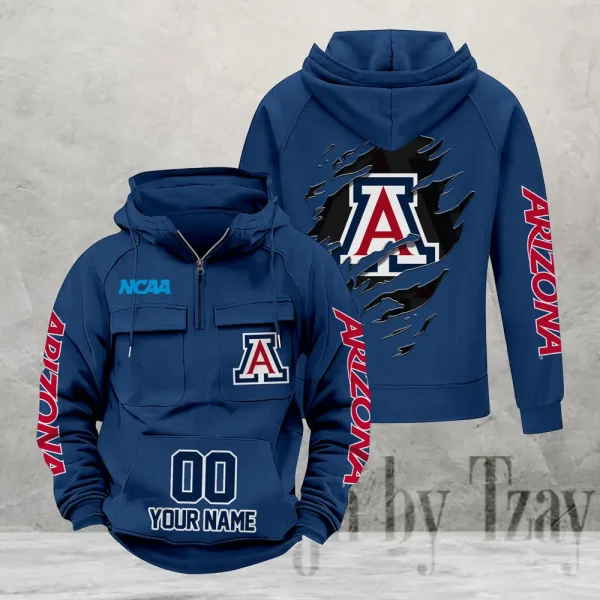 Arizona Wildcats Fashionable Classic Street Hoodie AZVMHD1122 - Image 4