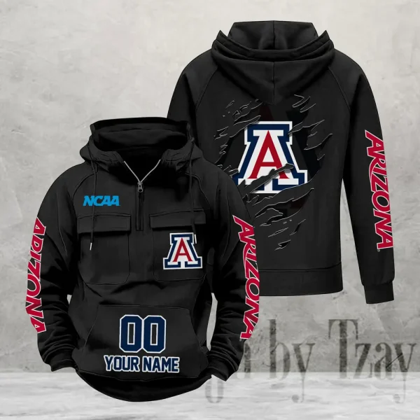 Arizona Wildcats Fashionable Classic Street Hoodie AZVMHD1122 - Image 5