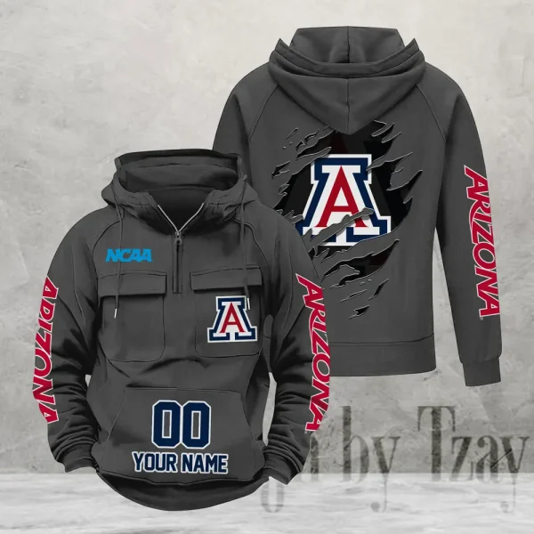 Arizona Wildcats Fashionable Classic Street Hoodie AZVMHD1122 - Image 6