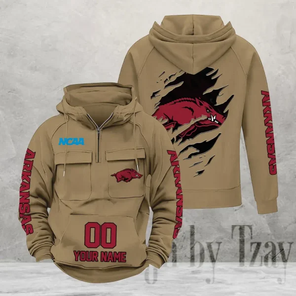 Arkansas Razorbacks Fashionable Classic Street Hoodie AZVMHD1123
