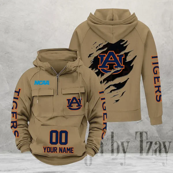 Auburn Tigers Fashionable Classic Street Hoodie AZVMHD1125 - Image 4