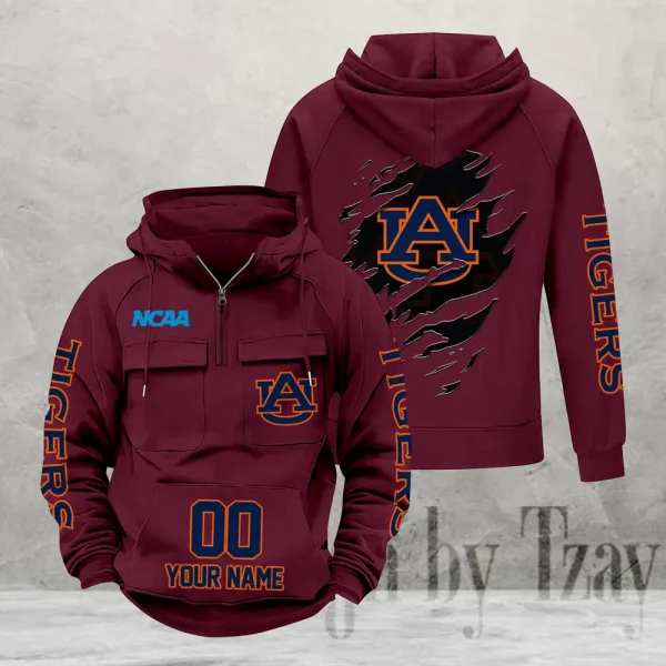 Auburn Tigers Fashionable Classic Street Hoodie AZVMHD1125 - Image 5
