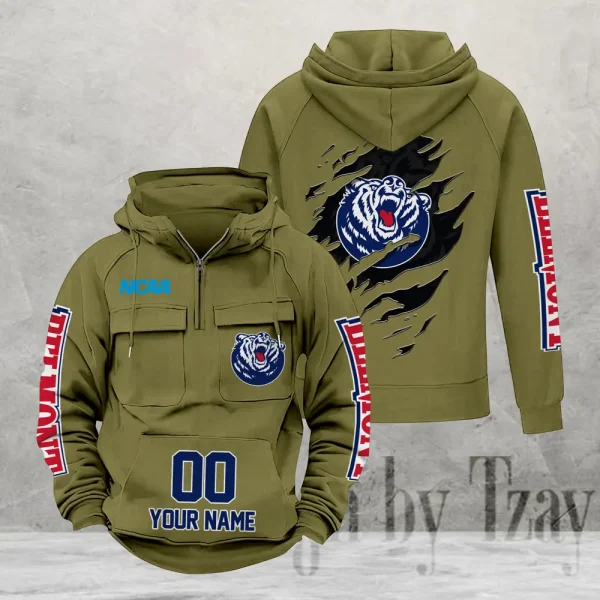 Belmont Bruins Fashionable Classic Street Hoodie AZVMHD1127 - Image 4