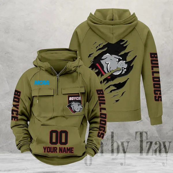 Boyce Bulldogs Fashionable Classic Street Hoodie AZVMHD1130 - Image 5