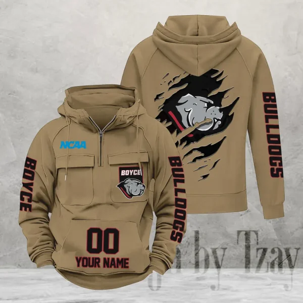 Boyce Bulldogs Fashionable Classic Street Hoodie AZVMHD1130 - Image 6