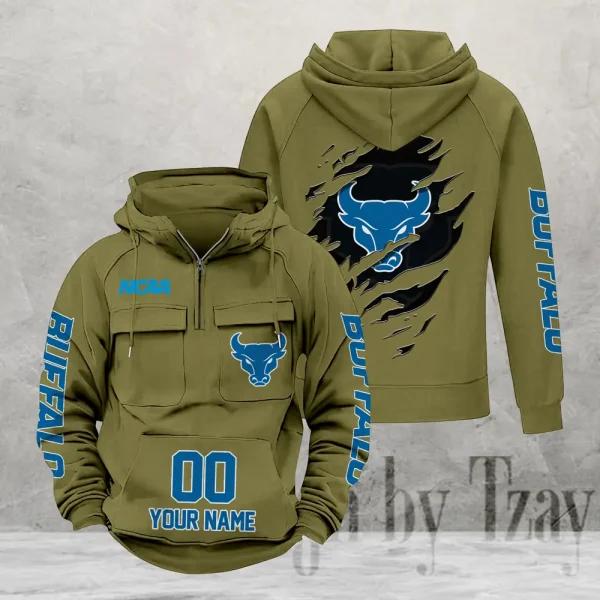 Buffalo Bulls Fashionable Classic Street Hoodie AZVMHD1132 - Image 3
