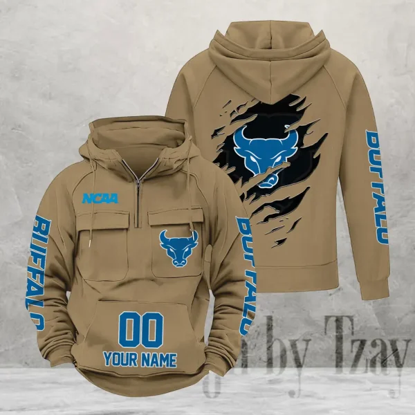 Buffalo Bulls Fashionable Classic Street Hoodie AZVMHD1132 - Image 5