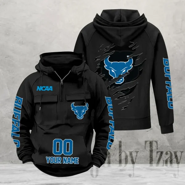 Buffalo Bulls Fashionable Classic Street Hoodie AZVMHD1132 - Image 6