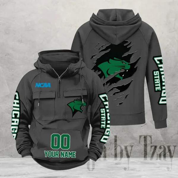 Chicago State Cougars Fashionable Classic Street Hoodie AZVMHD1135 - Image 6