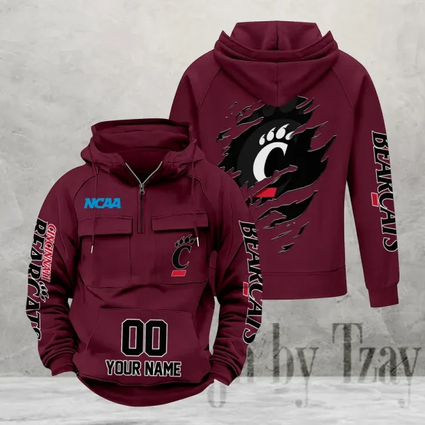 Cincinnati Bearcats Fashionable Classic Street Hoodie AZVMHD1136 - Image 3
