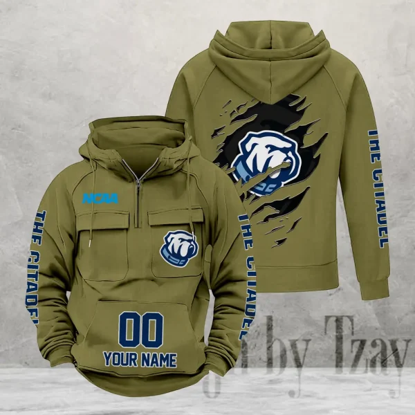 Citadel Bulldogs Fashionable Classic Street Hoodie AZVMHD1138 - Image 4