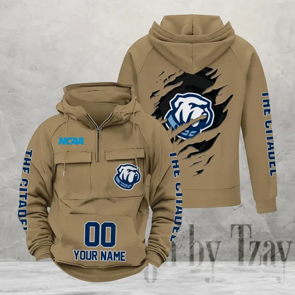 Citadel Bulldogs Fashionable Classic Street Hoodie AZVMHD1138 - Image 5