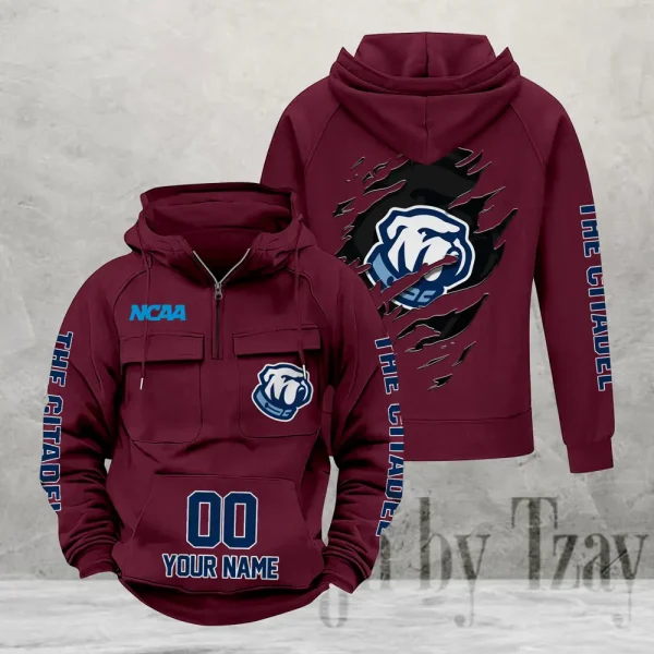 Citadel Bulldogs Fashionable Classic Street Hoodie AZVMHD1138 - Image 6