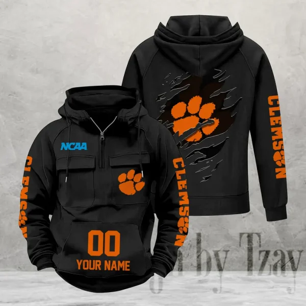 Clemson Tigers Fashionable Classic Street Hoodie AZVMHD1139 - Image 2