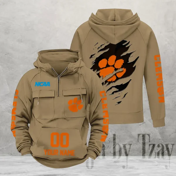 Clemson Tigers Fashionable Classic Street Hoodie AZVMHD1139 - Image 4