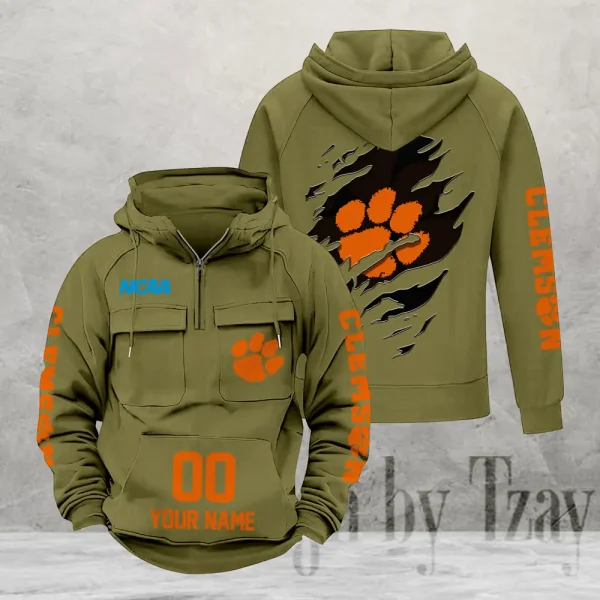 Clemson Tigers Fashionable Classic Street Hoodie AZVMHD1139 - Image 5