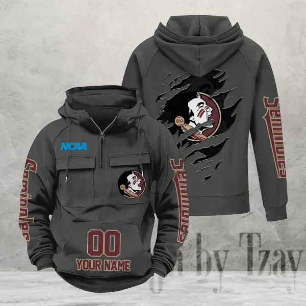 Florida State Seminoles Fashionable Classic Street Hoodie AZVMHD1141 - Image 4