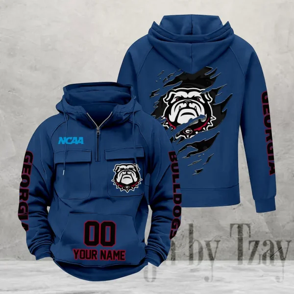 Georgia Bulldogs Fashionable Classic Street Hoodie AZVMHD1142 - Image 2