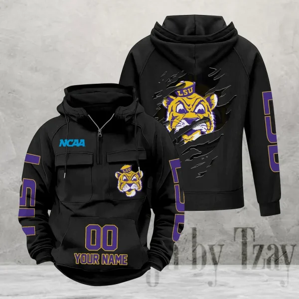 LSU Tigers Fashionable Classic Street Hoodie AZVMHD1145 - Image 2
