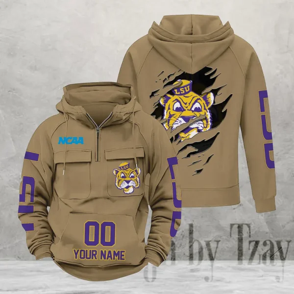 LSU Tigers Fashionable Classic Street Hoodie AZVMHD1145 - Image 6