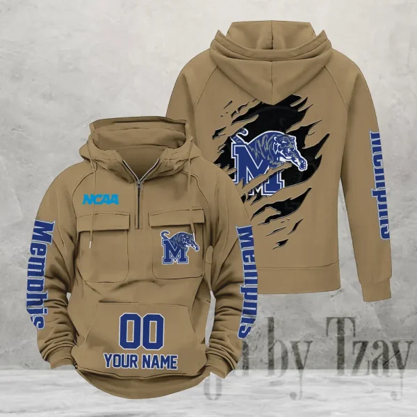 Memphis Tigers Fashionable Classic Street Hoodie AZVMHD1146 - Image 4
