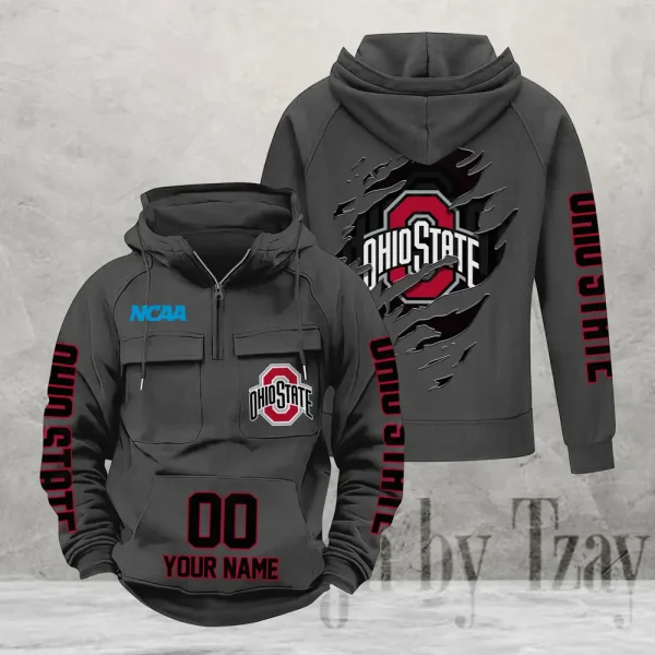 Ohio State Buckeyes Fashionable Classic Street Hoodie AZVMHD1150