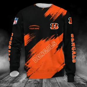 Cincinnati Bengals NFL Crewneck Sweatshirt BGRSW694