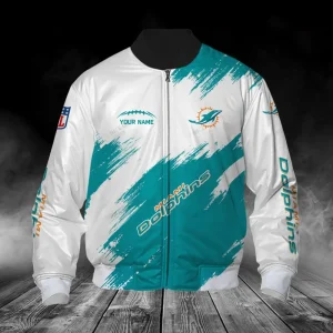 Miami Dolphins Personalized New Button Jacket Gifts For Fan SPTBBJACKET763