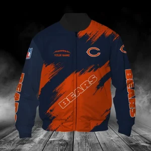 Chicago Bears Personalized New Button Jacket Gifts For Fan SPTBBJACKET775