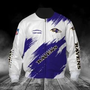 Baltimore Ravens Personalized New Button Jacket Gifts For Fan SPTBBJACKET778