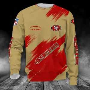San Francisco 49ers NFL Crewneck Sweatshirt BGRSW715