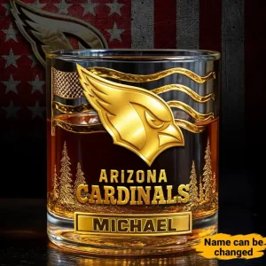 Arizona Cardinals Whiskey Glass Multi Function SPTWGMF003