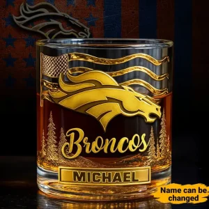 Denver Broncos Whiskey Glass Multi Function SPTWGMF017