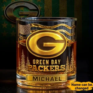 Green Bay Packers Whiskey Glass Multi Function SPTWGMF019