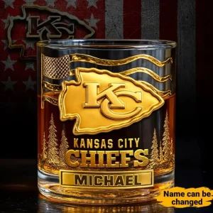 Kansas City Chiefs Whiskey Glass Multi Function SPTWGMF021