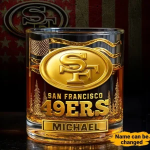San Francisco 49ers Whiskey Glass Multi Function SPTWGMF028
